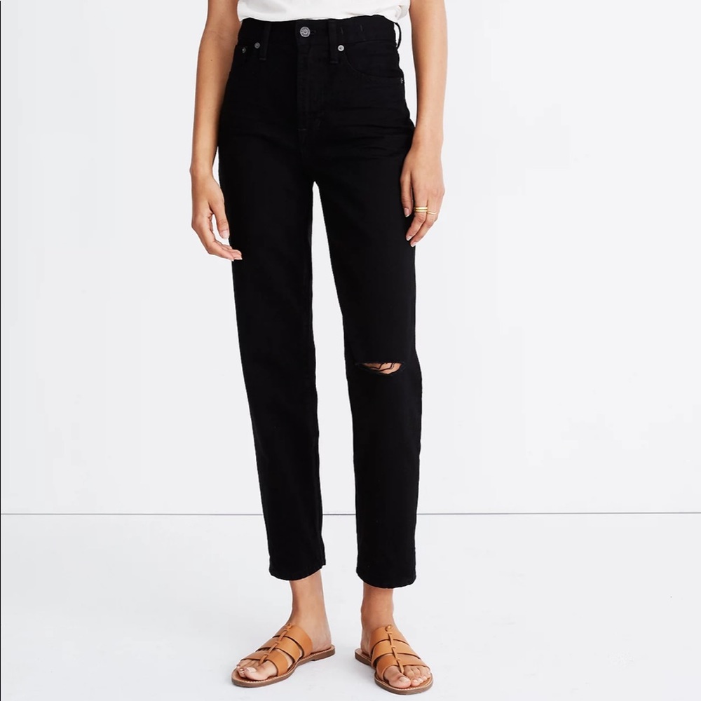 Madewell Perfect Vintage Knee-Slit Jeans